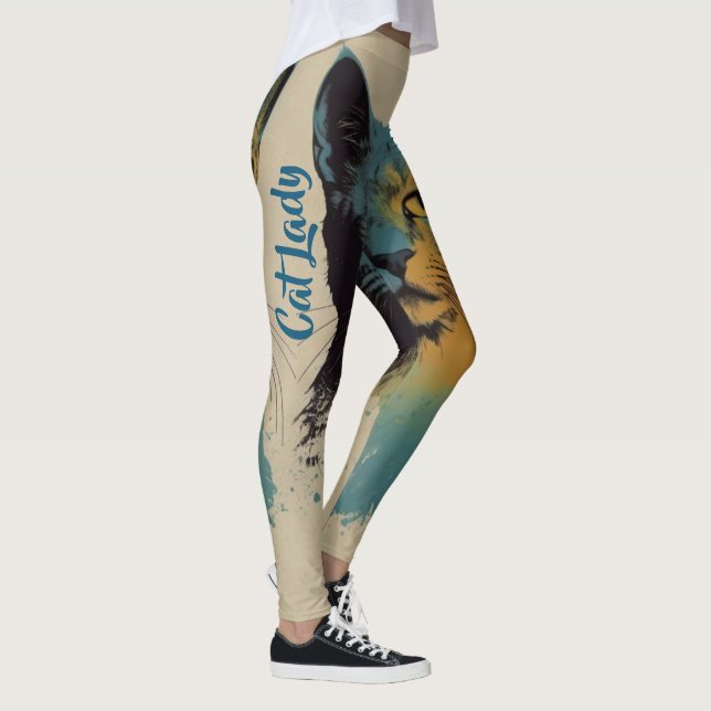 Cat Lady Leggings (Right)
