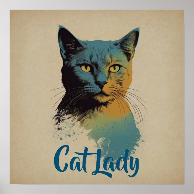 Cat Lady Poster (Front)