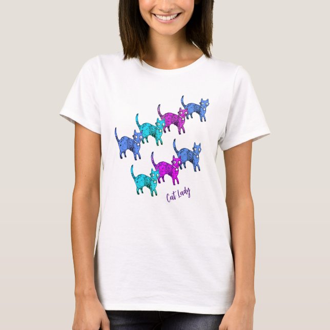 Cat Lady shirt (Front)