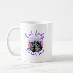 Cat Lady Starter Pack Coffee Mug