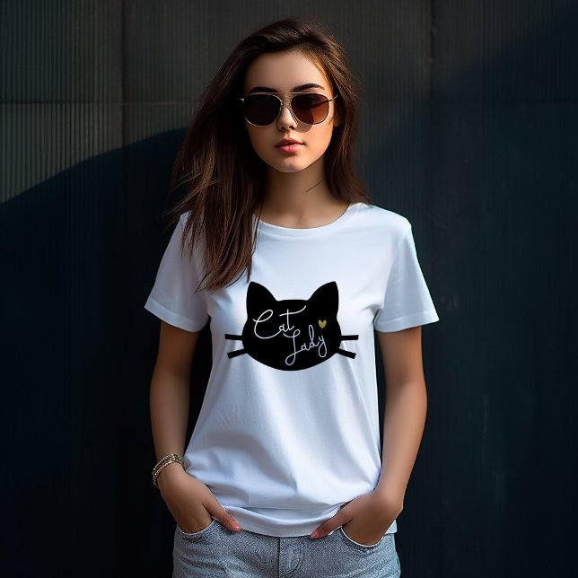 Cat Lady T-Shirt (Creator Uploaded)