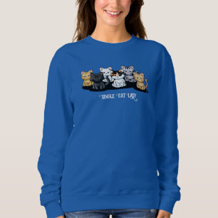 Cat Lady T-Shirt Sweatshirt