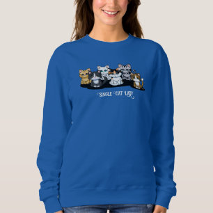 Cat Lady T-Shirt Sweatshirt