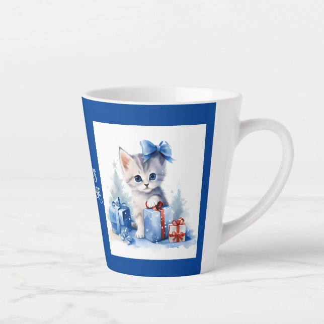 Cat Latte Mug (Right)