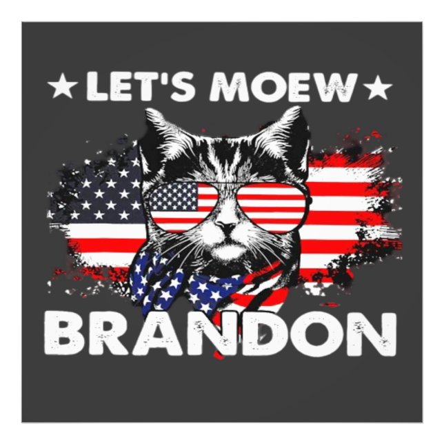 Cat Lets Meow  Photo Print (Front)