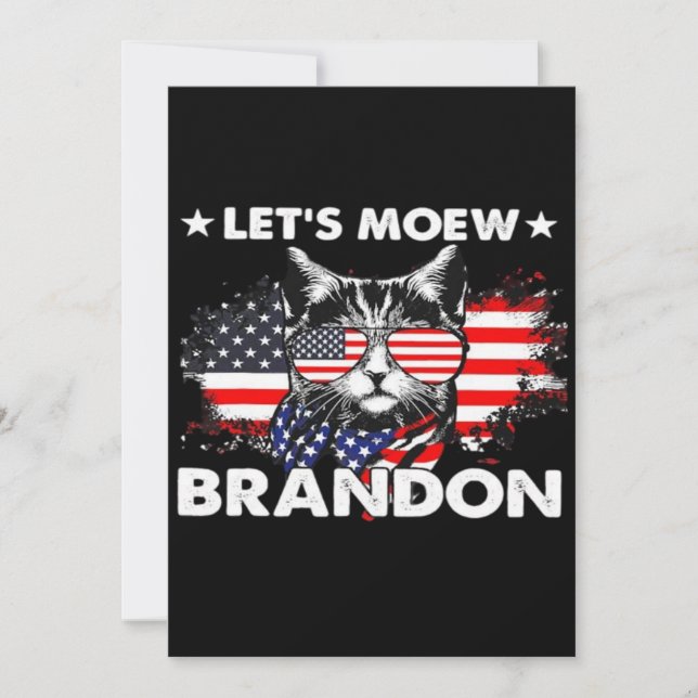 Cat Lets Meow  Save The Date (Front)