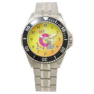 Cat Letter C Watch