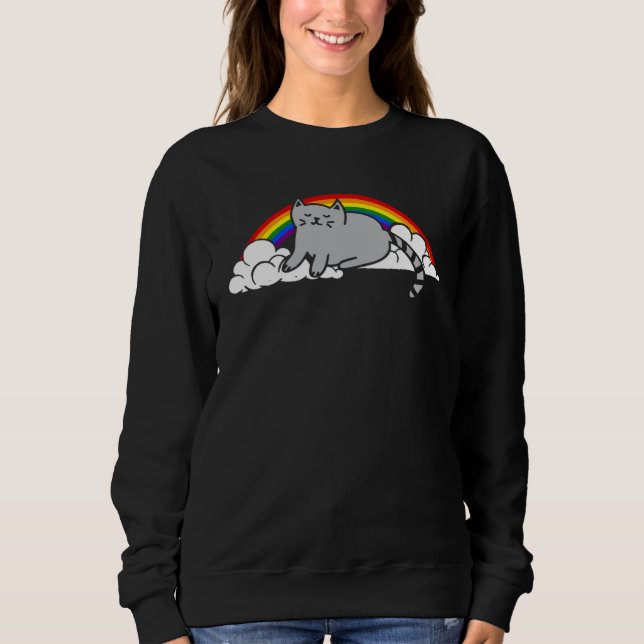 Cat Lgbt Sweatshirt (Front)
