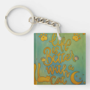 Cat Life  Key Ring