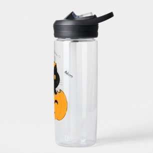  Cat-lloween  Botella de agua Water Bottle