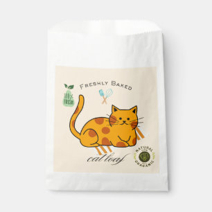 Cat Loaf Funny Favour Bag