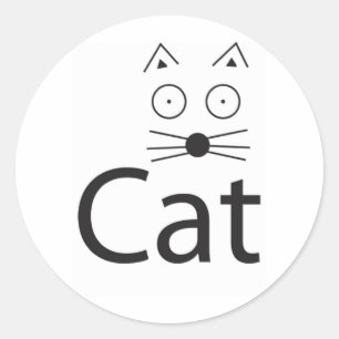 CAT Logo Classic Round Sticker
