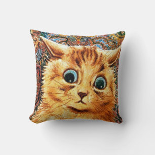 Cat, Louis Wain Cushion