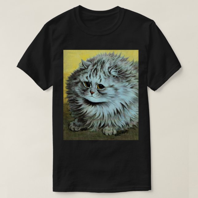 Cat, Louis Wain T-Shirt (Design Front)