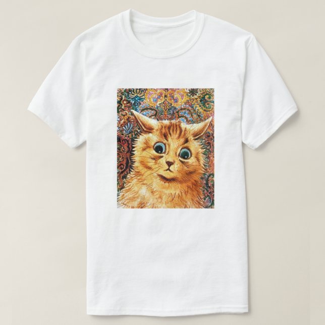 Cat, Louis Wain T-Shirt (Design Front)
