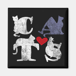 'Cat Love' Magnet