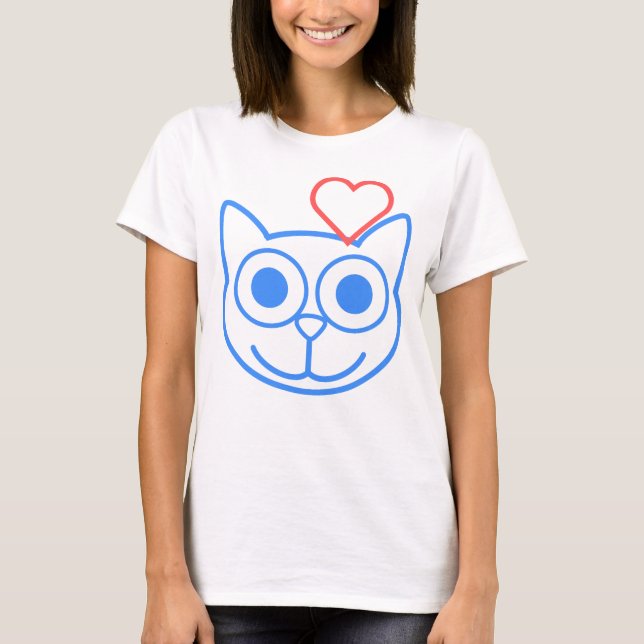 Cat Love T-Shirt (Front)