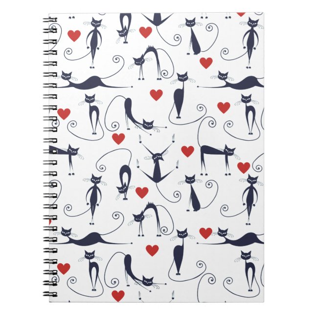 Cat love world notebook (Front)