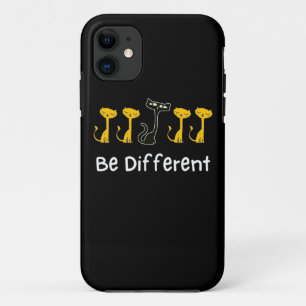 Cat Lover Be Different iPhone 11 Case