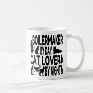 Cat Lover Boilermaker Coffee Mug