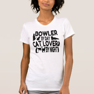 Cat Lover Bowler T-Shirt