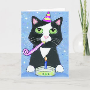 Cat Lover Boy's Birthday Card