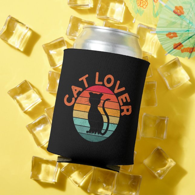 CAT LOVER CAN COOLER (In Situ Summer)