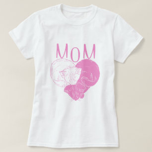 CAT LOVER Cat Mum Pink T-Shirt