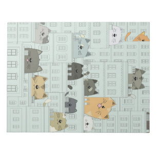 Cat Lover Cats And The City Notepad