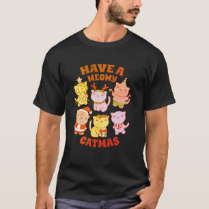 Cat Lover Christmas - Have a meowy catmas T-Shirt