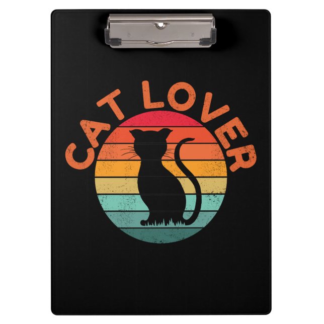CAT LOVER CLIPBOARD (Front)