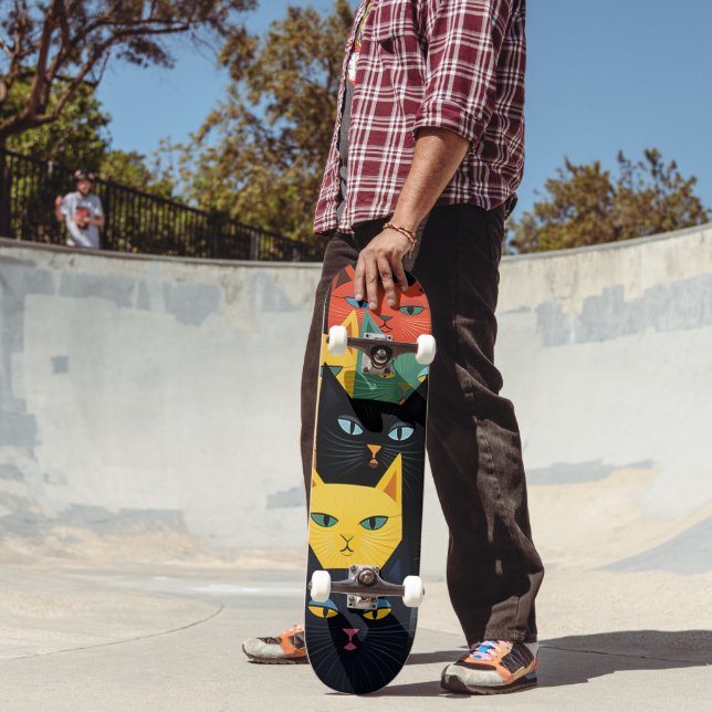 CAT LOVER COOL SKATEBOARD (Outdoor 2)