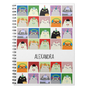 Cat Lover Cute Kawaii  Notebook
