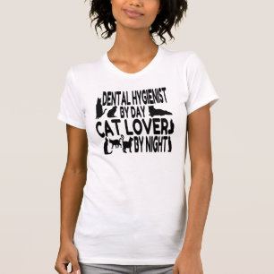 Cat Lover Dental Hygienist T-Shirt
