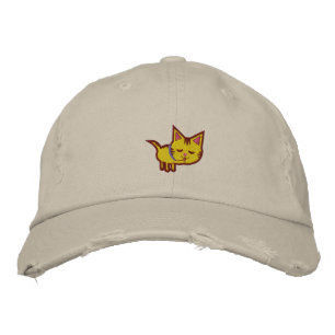 Cat Lover Embroidered Hat