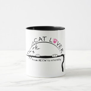 Cat Lover from MEOW to Eternity Mug