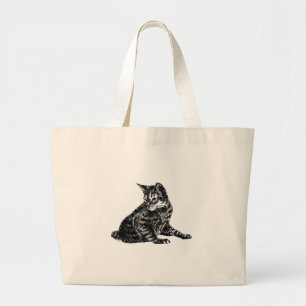 Cat Lover Gifts.jpg Large Tote Bag