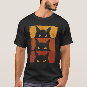 Cat Lover Grumpy Black Kitten Cat Mum Cat Dad T Sh T-Shirt