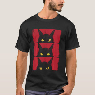 Cat Lover, Grumpy Black Kitten, Cat Mum, Cat Dad T-Shirt