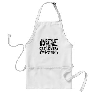 Cat Lover Hair Stylist Standard Apron