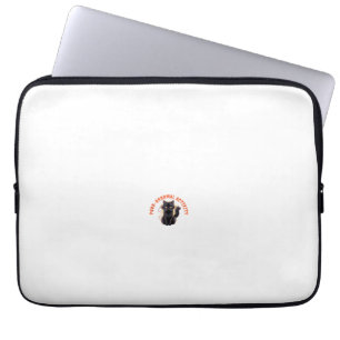 Cat Lover Halloween Purr-anormal Activity Spooky C Laptop Sleeve