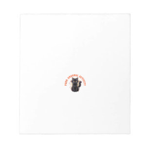 Cat Lover Halloween Purr-anormal Activity Spooky C Notepad