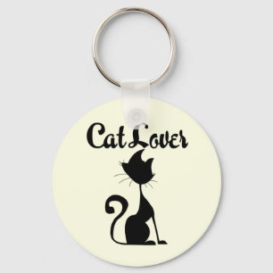 Cat Lover Key Ring