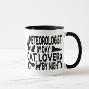 Cat Lover Meteorologist Mug