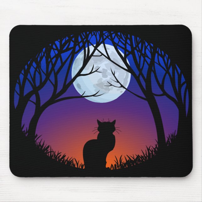 Cat Lover Mousepads Customisable Cat Mouse Pad (Front)