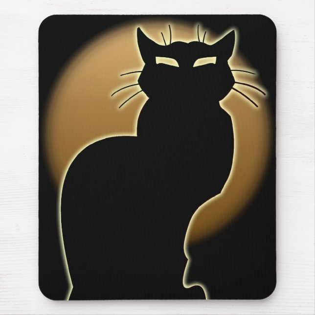 Cat Lover Mousepads Customisable Cat Mouse Pad (Front)