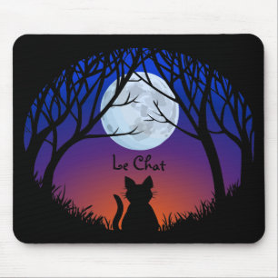 Cat Lover Mousepads Customisable Fat Cat Mouse Pad