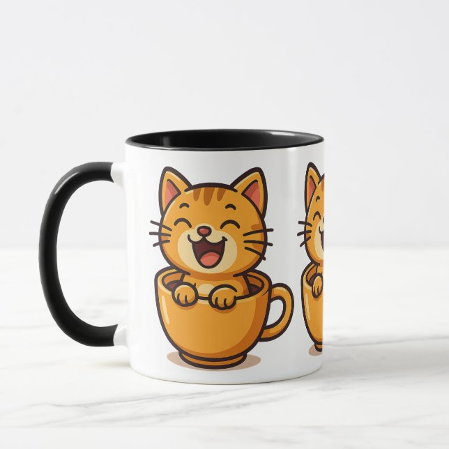 Cat Lover Mug – Birthday or Holiday Gift (Left)