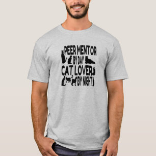 Cat Lover Peer Mentor T-Shirt