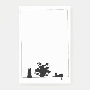 "Cat Lover" Post-it Notes